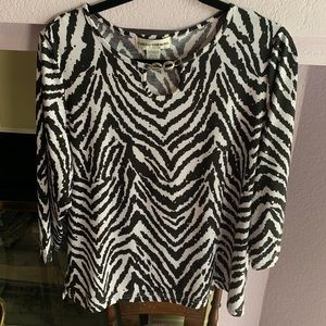 🖤CATHY DANIELS EMBELLISHED TOP(LARGE)🖤